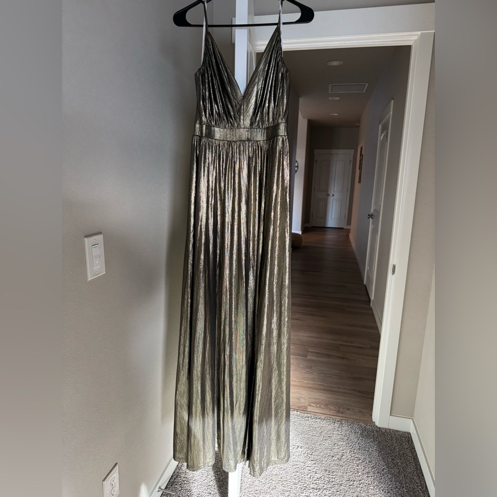 Lulus gold dress